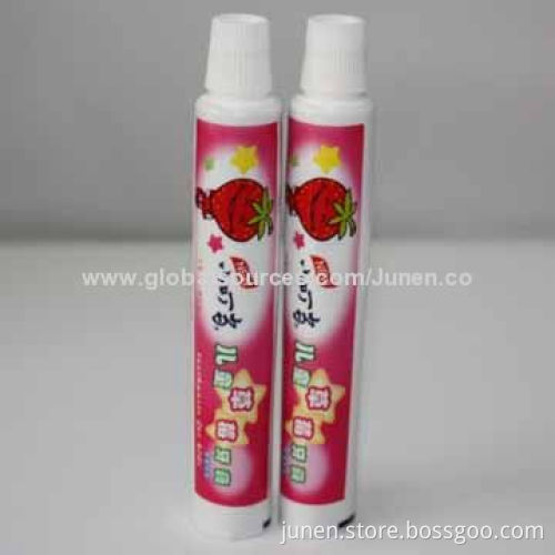 Laminated tube for toothpaste, food safety grade, customized printing and dimensions